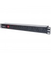 BARRA PDU INTELLINET 8 CONT 1U PARA RACK/GABINETE 713993