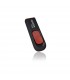 MEMORIA FLASH ADATA C008 32GB USB 2.0 NEGRO/ROJO (AC008-32G-RKD)