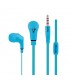 AUDIFONOS VORAGO EP-103 AZUL 3.5MM