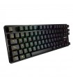 TECLADO MECANICO TKL GAME FACTOR RGB, USB NEGRO, SWITCH RED KBG500-RD