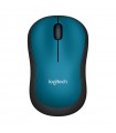 MOUSE LOGITECH M185 AZUL INALAMBRICO USB (910-003636)