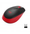 MOUSE LOGITECH M190 INALAMBRICO AMBIDIESTRO ROJO (910-005904)