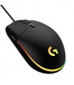 MOUSE GAMER LOGITECH G203 LIGHTSYNC RGB 8,000 DPI USB NEGRO 910-005793