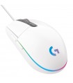MOUSE GAMER LOGITECH G203 LIGHTSYNC RGB 8,000DPI USB BLANCO 910-005794