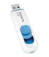 MEMORIA FLASH ADATA C008 16GB USB 2.0 BLANCO/AZUL (AC008-16G-RWE)
