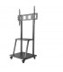 SOPORTE TV MANHATTAN CARRO 150KG 37 HASTA 100 PULG 461665