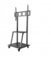 SOPORTE TV MANHATTAN CARRO 150KG 37 HASTA 100 PULG 461665