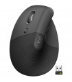 MOUSE LOGITECH LIFT VERTICAL P/ZURDO USB BT GRAFITO (910-006467)