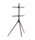 SOPORTE MANHATTAN TV TRIPODE 45A 65 32KG MADERA NOGAL ALU ACERO 461795