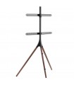 SOPORTE MANHATTAN TV TRIPODE 45A 65 32KG MADERA NOGAL ALU ACERO 461795