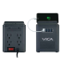 REGULADOR ELECT VICA 800VA/400W 4 CONT/4 USB CARGA RAPIDA (CONNECT 800)