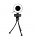 WEBCAM BALAM RUSH FHD1080P USB MICROFONO LUZ LED STELARCW750 BR-932974