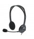 DIADEMA LOGITECH H111 STEREO C/MICROFONO GRIS 3.5 (981-000612)