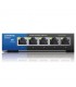 SWITCH LINKSYS METALICO ESCRITORIO 5 PTOS GIGABIT NO ADMIN (SE3005)