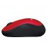 MOUSE LOGITECH M185 ROJO INALAMBRICO USB (910-003635)