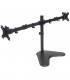 SOPORTE MANHATTAN P/2 MONITORES 13 A 32 SOBRE ESCRITORIO VESA 461559