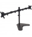 SOPORTE MANHATTAN P/2 MONITORES 13 A 32 SOBRE ESCRITORIO VESA 461559