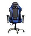 SILLA GAMER XZEAL NEG/AZUL ACERO, PVC ALTO DESEMPEÑO (ZXSXZ10A)