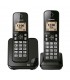 PANASONIC TELEFONO INALAMBRICO P.LCD 1.6 + 1 AURI NEGRO(KX-TGC352MEB)