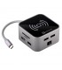 HUB GETTTECH TIPO C WIRELESS GHW-69401 HDMI/RJ45/SD/TF/USB/3.5MM