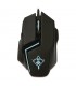 MOUSE YEYIAN GAMER MO1001 SABRE 1001 OPTICO LED 6 BTNS 1.5MTS/3200 DPI