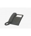 PANASONIC TELEFONO ALAMBRICO BASICO SIN MEMORIAS NEGRO(KX-TS500MEB)