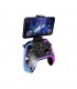 GAMEPAD ANDROID IOS,PC,PS3,PS4 2.4GHZ INALAMBRICO BT 5.0 NEÓN TRANSPA BR-936910