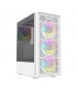 GABINETE GAMER MEDIA TORRE DRAGONFLYII GM740 ATX CRISTAL/MALLA BLANCO