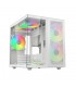 GABINETE XZEAL CUBO M-ATX/ITX BLANCO 3 VENTILADORES ARGB XZGAMC1W