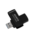 MEMORIA FLASH ADATA UC310 256GB USB 3.2 NEGRO (UC310-256G-RBK)