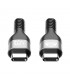 CABLE USB-C MANHATTAB V2.0, C-C 2.0M 480MBPS 240W NE 356367