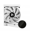 ENFRIAMIENTO LÍQUIDO GAME FACTOR 1X120MM RGB TDP 150W 70 CFM, BLANCO LQG501-WH