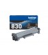 CARTUCHO TONER BROTHER RENDI ESTANDAR NEGRO HASTA 1200 PAG (TN830)