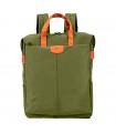 MOCHILA VORAGO VINTAGE DOBLE USO LAPTOP 15.6" VERDE (BP-301-GR)