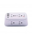SUPRESOR DE PICOS SMARBITT 1480J, 6 CONT TOMA USB-A/USB-C (SBSS-BW6-3U)