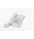 PANASONIC TELEFONO ALAMBRICO BASICO 13 MEMORIAS BLANCO (KX-TS550MEW)