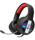 DIADEMA GAMER STYLOS 3.5 MM ERGONOMICO NEGRO LUZ LED USB (STSHEG2B)