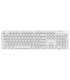 TECLADO GETTTECH GTI-28201B IGNITE BACKLIGHT USB BLANCO 105 TECLAS