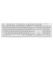 TECLADO GETTTECH GTI-28201B IGNITE BACKLIGHT USB BLANCO 105 TECLAS