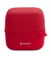 ALTAVOZ INALAMBRICO VERBATIM BLUETOOTH-MICROSD- ROJO VB70225