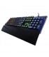 TECLADO GAMER YEYIAN YAT1803 FLARE SERIE 2000 MECANIC SWITCH ROJO RGB