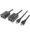 EXTENSOR VIDEO HDMI MANHATTAN, 30M VIA CAT 5/6 207386