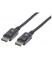 CABLE MANHATTAN DISPLAYPORT M-M BLINDADO 2M 307116